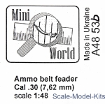 MINI4853b Ammo belt feader Cal .30 (7.62 mm), 8 pcs