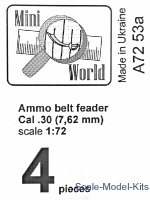 Ammo belts feader Cal. 30 (7,62 mm), 4 pcs