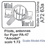 MINI7263a Pitot and antenna for 