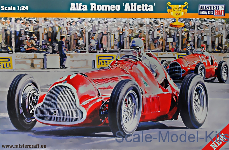 alfa romeo plastic model kit