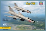 Bombers: Sukhoi Su-7B Soviet fighter-bomber, ModelSvit, Scale 1:72