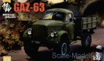 MW7218 Gaz-63 Soviet truck