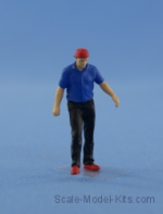 NS-F-43016-p Resin figure of mechanic (driver), type 3