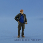 NS-F-43017-p Resin figure of mechanic (driver), type 4