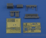 Detailing set: Interior set for KrAZ-214 Roden model kit (Photoetched, resin parts, film), Northstar Models, Scale 1:35