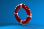NSA350505 Life buoy from plastic
