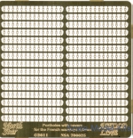 NSA700025 Portholes with visors for French warships of early 20-th century 0,5 mm size (in clear)