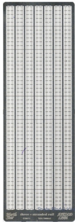 NSA700041 Photoetched set - Three-stranded rail