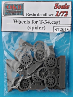 OKB-S72016 Wheels for T-34,cast (spider)