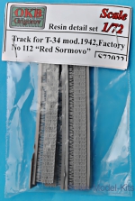 OKB-S72022 Track for T-34 mod.1942, Factory No 112 “Red Sormovo”