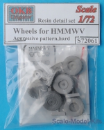 OKB-S72061 Wheels for HMMWV,Aggressive pattern,hard