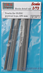 OKB-S72072 Tracks for IS/ISU,postwar type, 650 mm