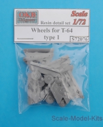 OKB-S72076 Wheels for T-64, type 1