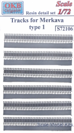 OKB-S72106 Tracks for Merkava, type 1