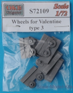 OKB-S72109 Wheels for Valentine, type 3