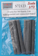 OKB-S72123 Tracks for M4 family, T48 with extended end connectors, type 3