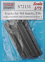 OKB-S72131 Tracks for M4 family, T56 with extended end connectors, type 1