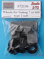 OKB-S72136 Wheels for Vomag 7 or 660, type 2