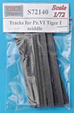 Detailing set: Tracks for Pz.VIB Ausf.H Tiger I, middle, OKB Grigorov, Scale 1:72