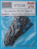 OKB-S72148 Tracks for Pz.VI Tiger I, middle, single links (48 per set)