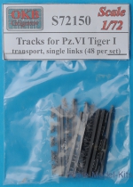 OKB-S72150 Tracks for Pz.VI Tiger I, transport, single links (48 per set)