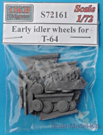 OKB-S72161 Early idler wheels for T-64, 14 pcs