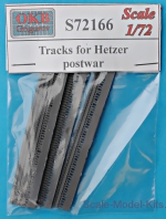 Detailing set: Tracks for Hetzer, postwar, OKB Grigorov, Scale 1:72