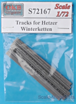 Detailing set: Tracks for Hetzer, Winterketten, OKB Grigorov, Scale 1:72