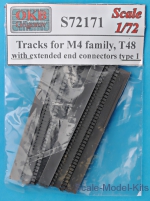 OKB-S72171 Tracks for M4 family, T74 with extended end connectors, type 3