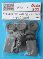 OKB-S72178 Wheels for Vomag 7 or 660, type 2 hard