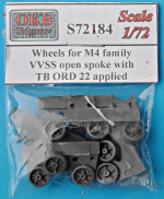 OKB-S72184 Wheels for M4 family, VVSS open spoke with TB ORD 22 applied