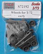 OKB-S72192 Wheels for T-72, early