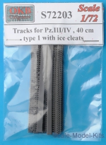 OKB-S72203 Tracks for Pz.III/IV, 40 cm, with ice cleats, type 1