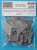 OKB-S72226 Wheels for M2/3, AAV7, M270, early