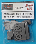 OKB-S72229 Sprockets for M4 family, HVSS D47366 economy (6 pcs)