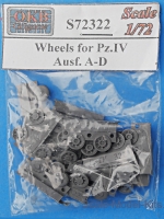 OKB-S72322 Wheels for Pz.IV, Ausf. A-D