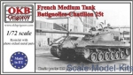OKB-V72043 French medium tank Batignolles-Chatillon 25t