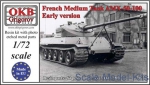 OKB-V72047 French Medium Tank AMX-50-100, early version