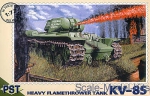 PST72026 KV-8S WWII Soviet heavy flamethrower tank