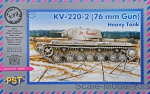 PST72061 KV-220-2 76mm gun Soviet heavy tank
