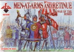 RB72040 Men at arms and retinue. War of the roses