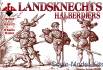 RB72059 Landsknechts (Halberdiers), 16th century