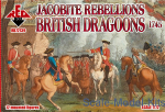 Jacobite Rebellion. British dragoons 1745