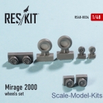 RS48-0034 Wheels set for Mirage 2000 (1/48)