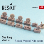 RS48-0042 Wheels set for Sea King (all versions)