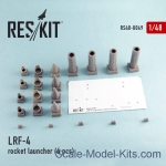 RS48-0049 Rocket Launcher LRF-4, 4 pcs