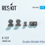 RS72-0016 Wheels set for F-117 (1/72)