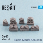 Detailing set: Wheels set for Su-25, Reskit, Scale 1:72