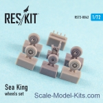 RS72-0042 Wheels set for Sea King (all versions)