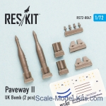 RS72-0047 Paveway-II (UK) Bomb, 2 pcs